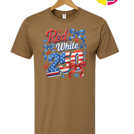 Red, White, And 250 Tee