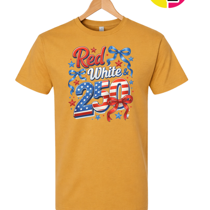 Red, White, And 250 Tee