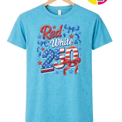 Red, White, And 250 Tee