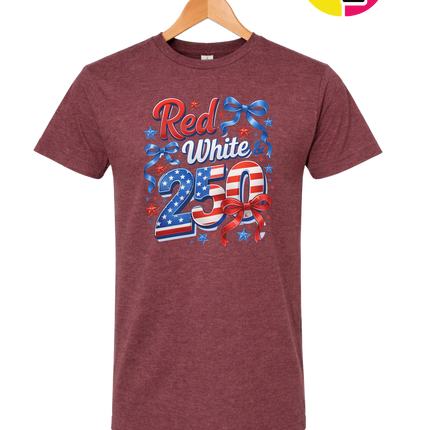 Red, White, And 250 Tee