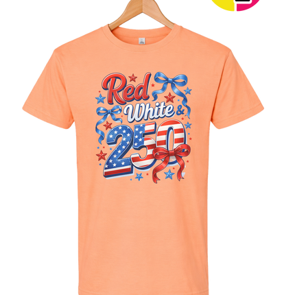 Red, White, And 250 Tee