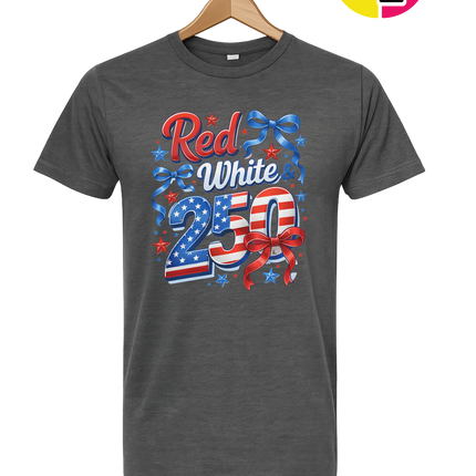 Red, White, And 250 Tee