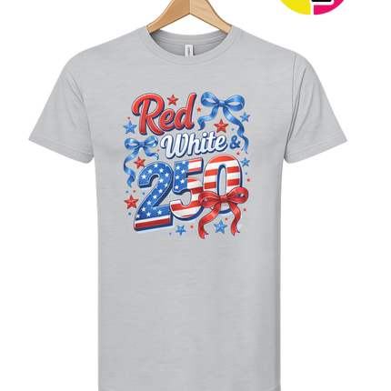 Red, White, And 250 Tee