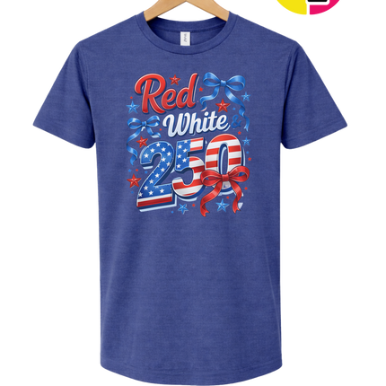 Red, White, And 250 Tee