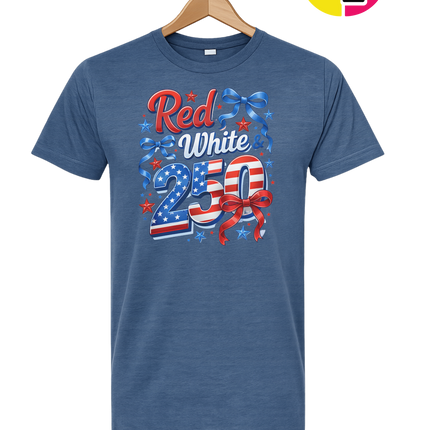Red, White, And 250 Tee