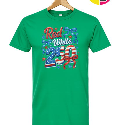 Red, White, And 250 Tee