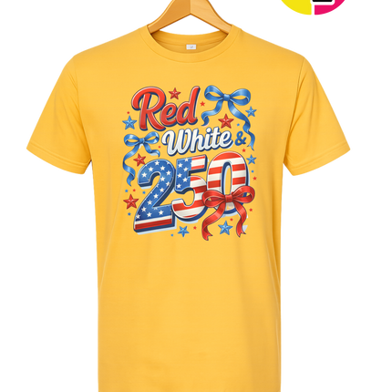 Red, White, And 250 Tee