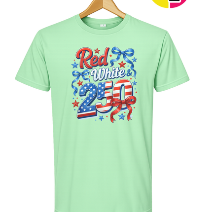 Red, White, And 250 Tee
