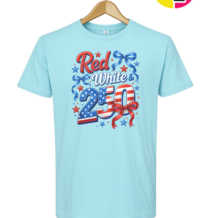 Red, White, And 250 Tee