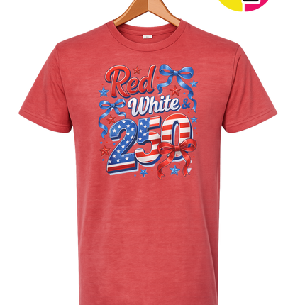 Red, White, And 250 Tee