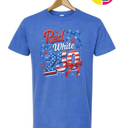 Red, White, And 250 Tee