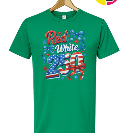 Red, White, And 250 Tee
