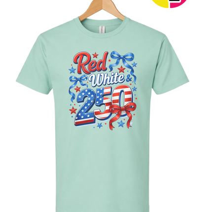 Red, White, And 250 Tee