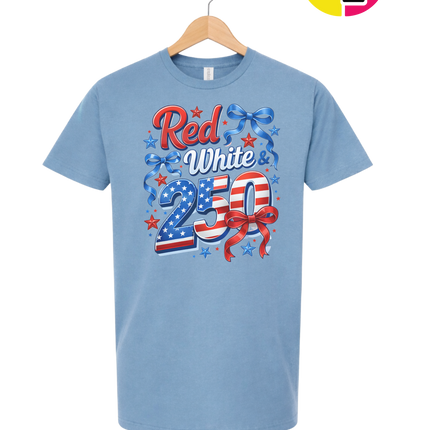 Red, White, And 250 Tee