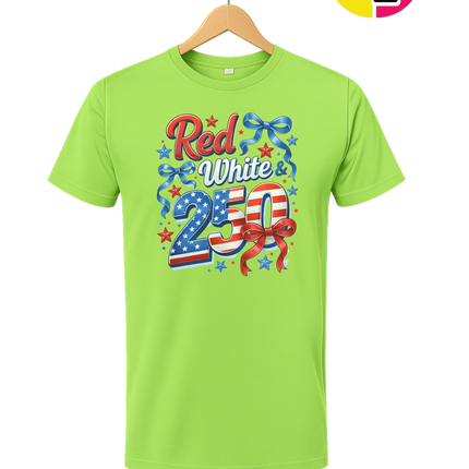 Red, White, And 250 Tee