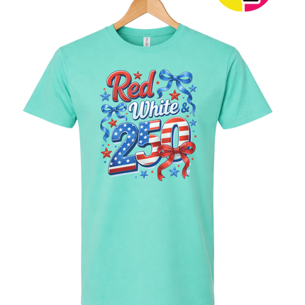 Red, White, And 250 Tee