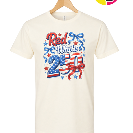 Red, White, And 250 Tee