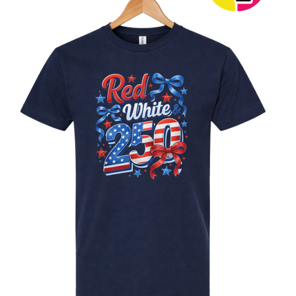 Red, White, And 250 Tee