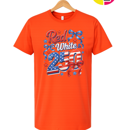 Red, White, And 250 Tee
