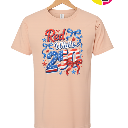 Red, White, And 250 Tee