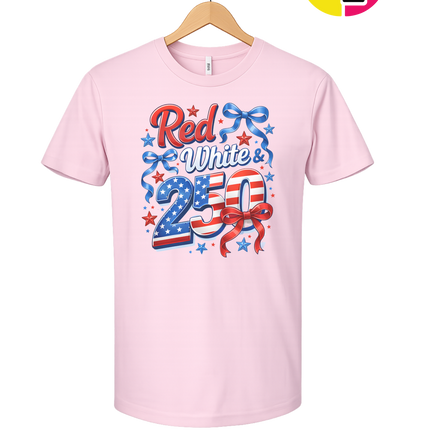 Red, White, And 250 Tee