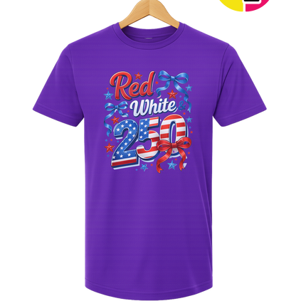 Red, White, And 250 Tee