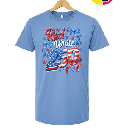 Red, White, And 250 Tee
