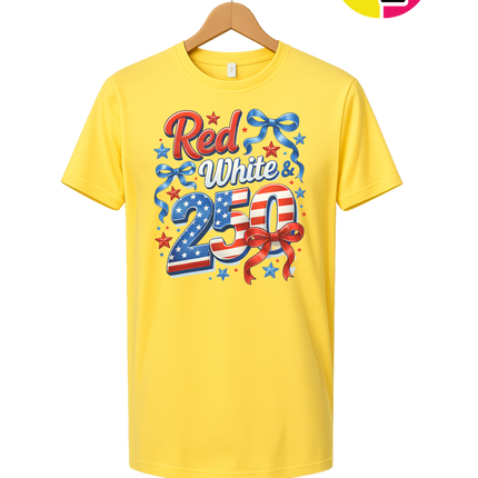 Red, White, And 250 Tee