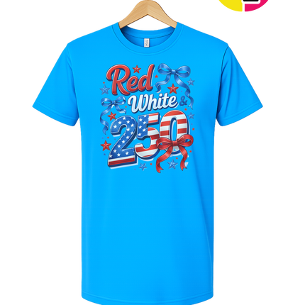 Red, White, And 250 Tee