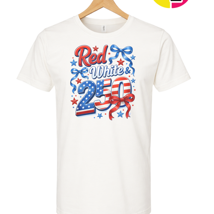 Red, White, And 250 Tee