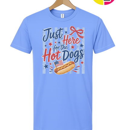 Just Here For The Hot Dogs Tee
