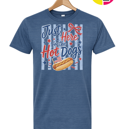 Just Here For The Hot Dogs Tee