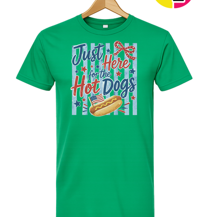 Just Here For The Hot Dogs Tee