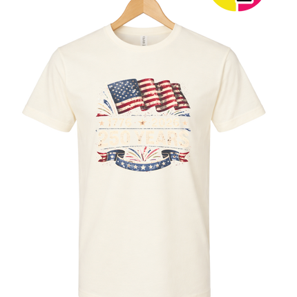 Retro 4th Of July Tee