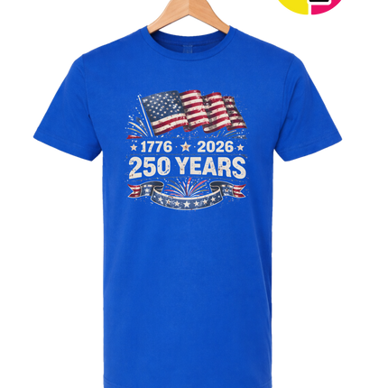 Retro 4th Of July Tee