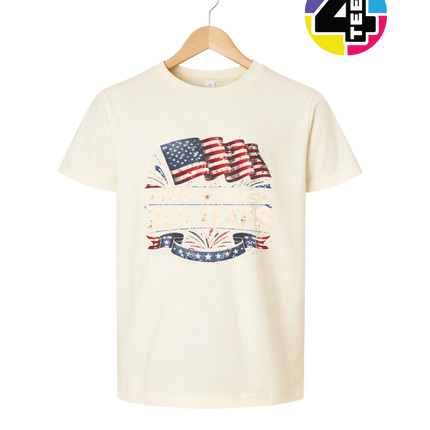 Retro 4th Of July Youth Tee