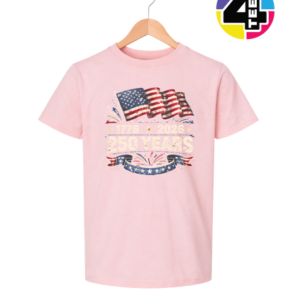 Retro 4th Of July Youth Tee