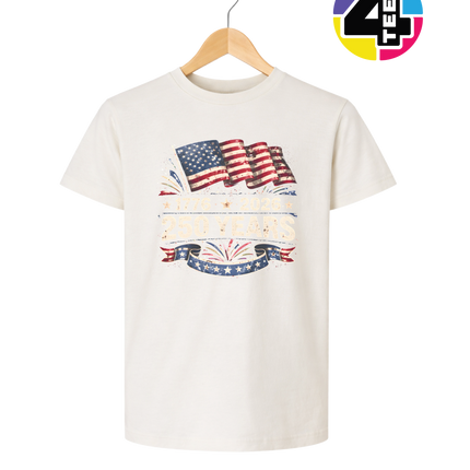 Retro 4th Of July Youth Tee