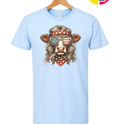 4th Of July Heifer Tee