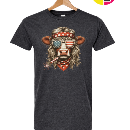 4th Of July Heifer Tee