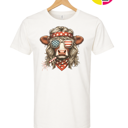 4th Of July Heifer Tee