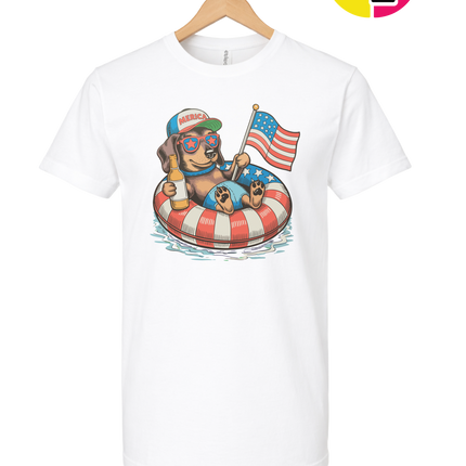 Patriotic Dachshund Tee