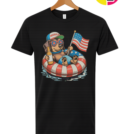 Patriotic Dachshund Tee
