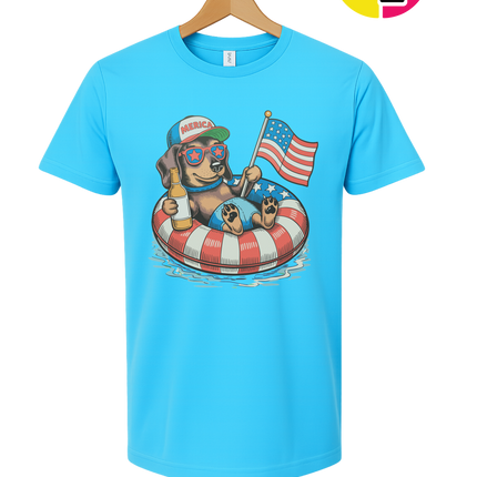 Patriotic Dachshund Tee
