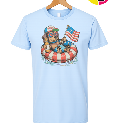 Patriotic Dachshund Tee