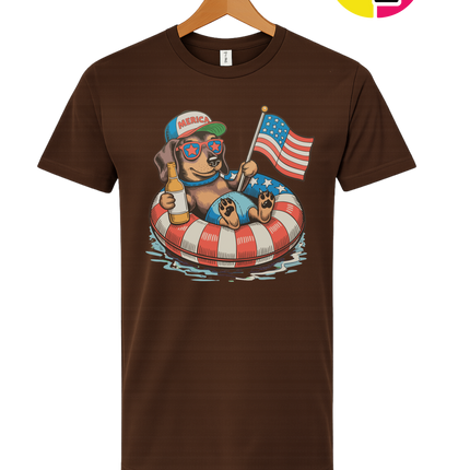Patriotic Dachshund Tee