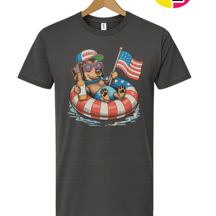Patriotic Dachshund Tee