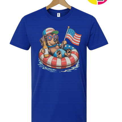 Patriotic Dachshund Tee