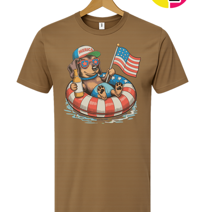 Patriotic Dachshund Tee