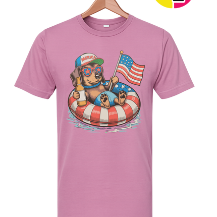 Patriotic Dachshund Tee